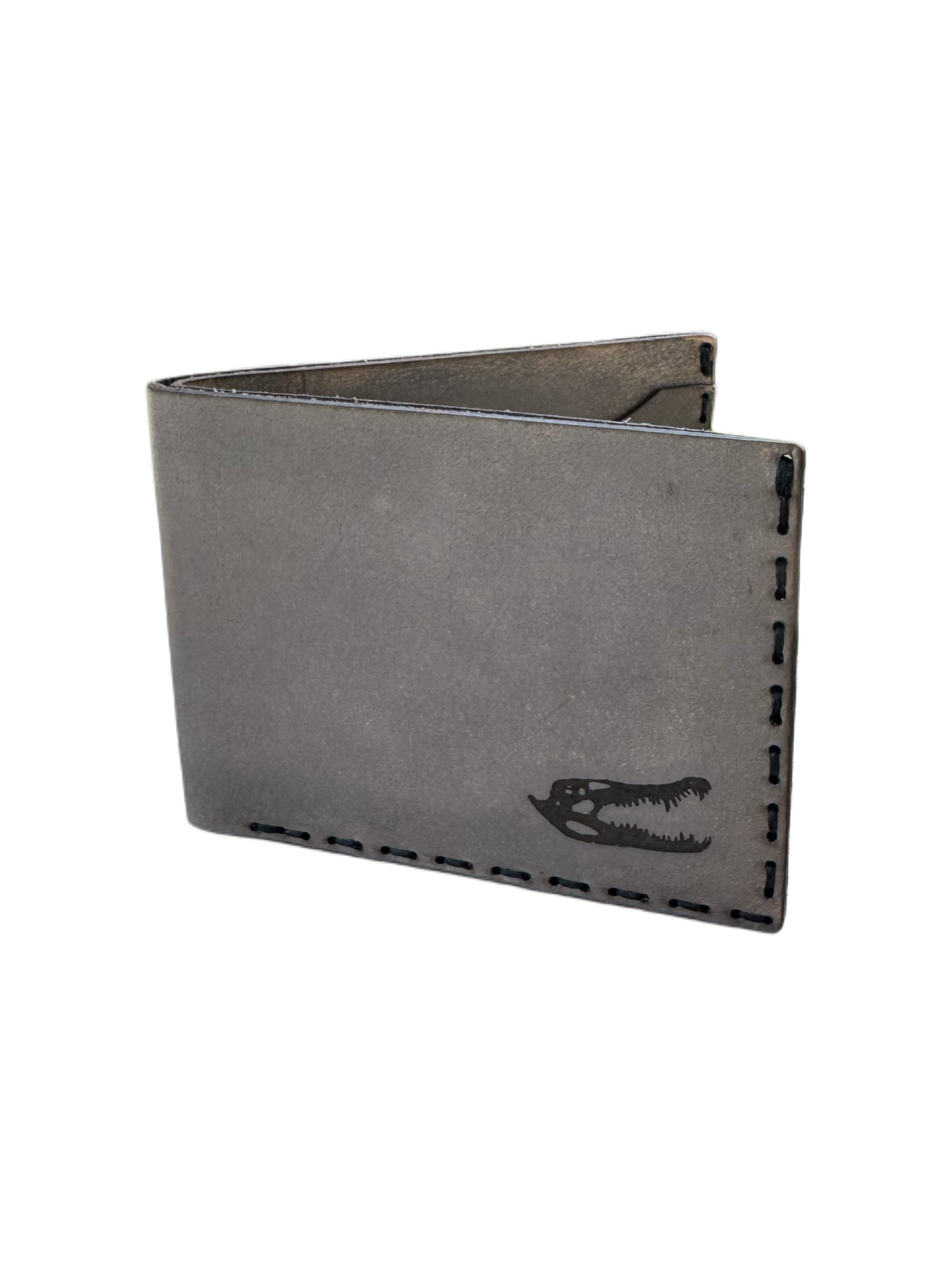 Gator Skull Wallet | blue/grey | Black Cypress Outfitters