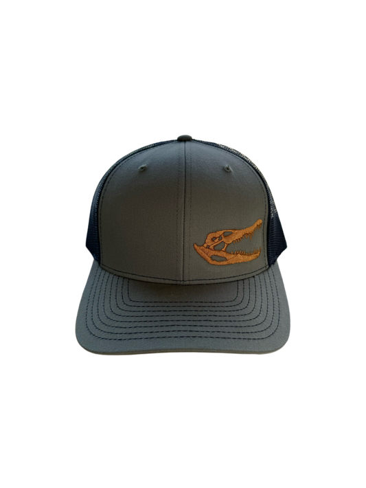 Gator skull Hat | Loden/black | Black Cypress Outfitters