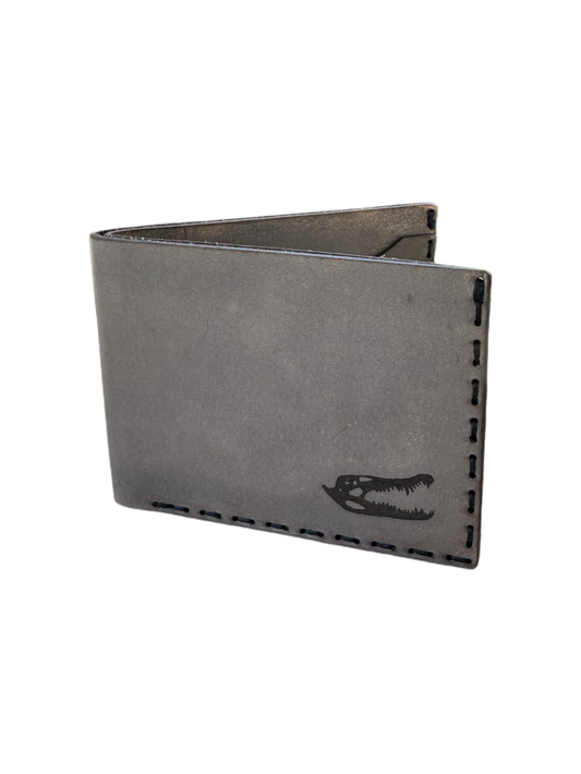 Gator Skull Wallet | blue/grey | Black Cypress Outfitters